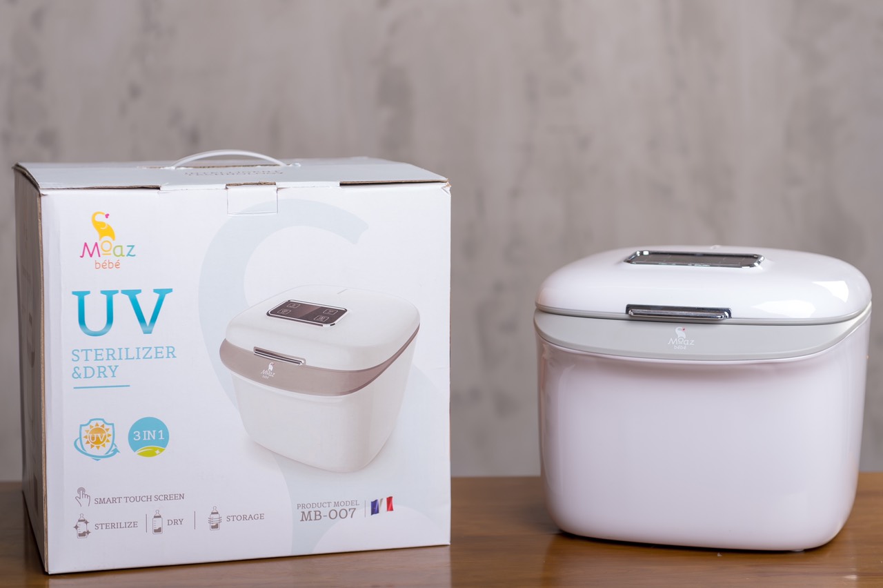 Máy tiệt trùng sấy khô tia uv moazbebe mb007