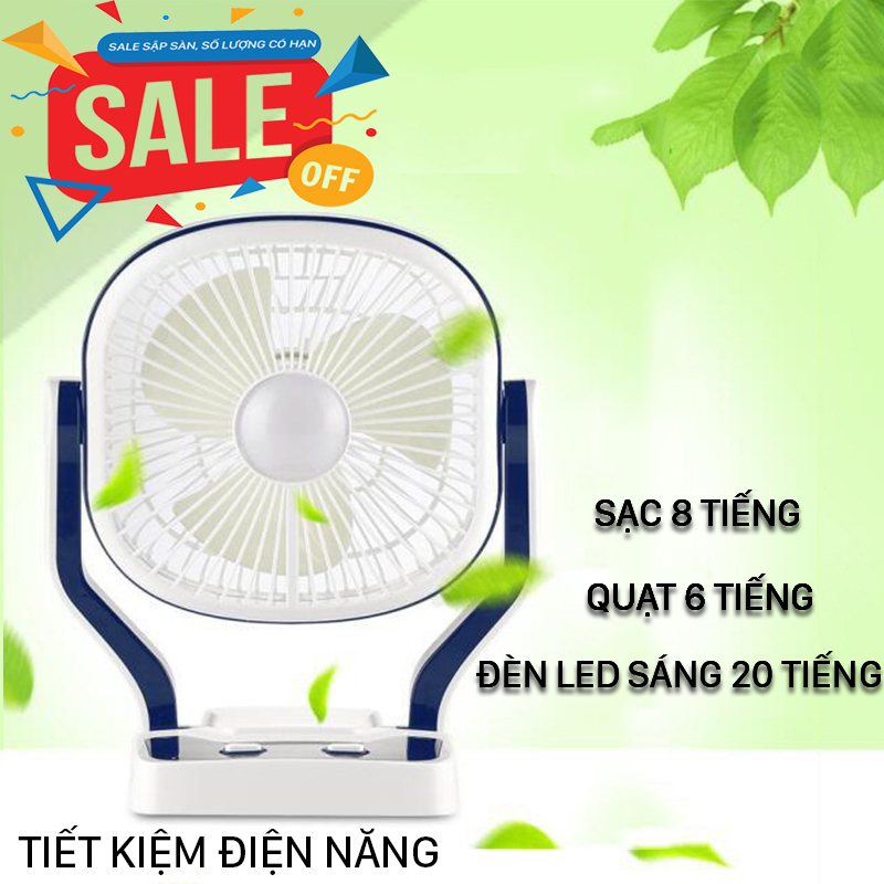 Quạt tích điện sạc pin cmd-201