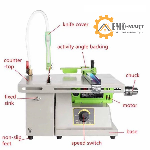 Máy cưa bàn miniq bg-3119 1380w