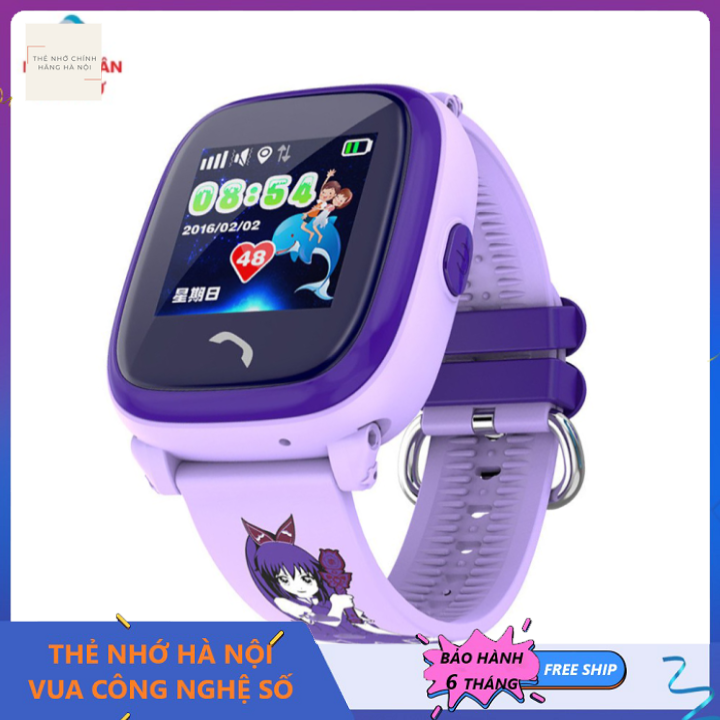Đồng hồ định vị thông minh trẻ em DF25, chống nước IP67, nghe gọi hai chiều, định vị chính xác, Đồng hồ định vị LBS, Đồng Hồ Đeo Tay Thông Minh Nghe Gọi, Trò Chuyện, Định Vị Chính Xác, tương thích với mọi thiết- BH 12T