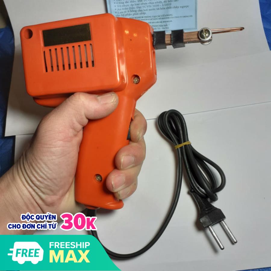 Mỏ Hàn Xung Chất Lượng Cao Sản Xuất Tại Việt Nam Biến Áp Lõi Đồng 220VCC Bảo Hành 3 Tháng