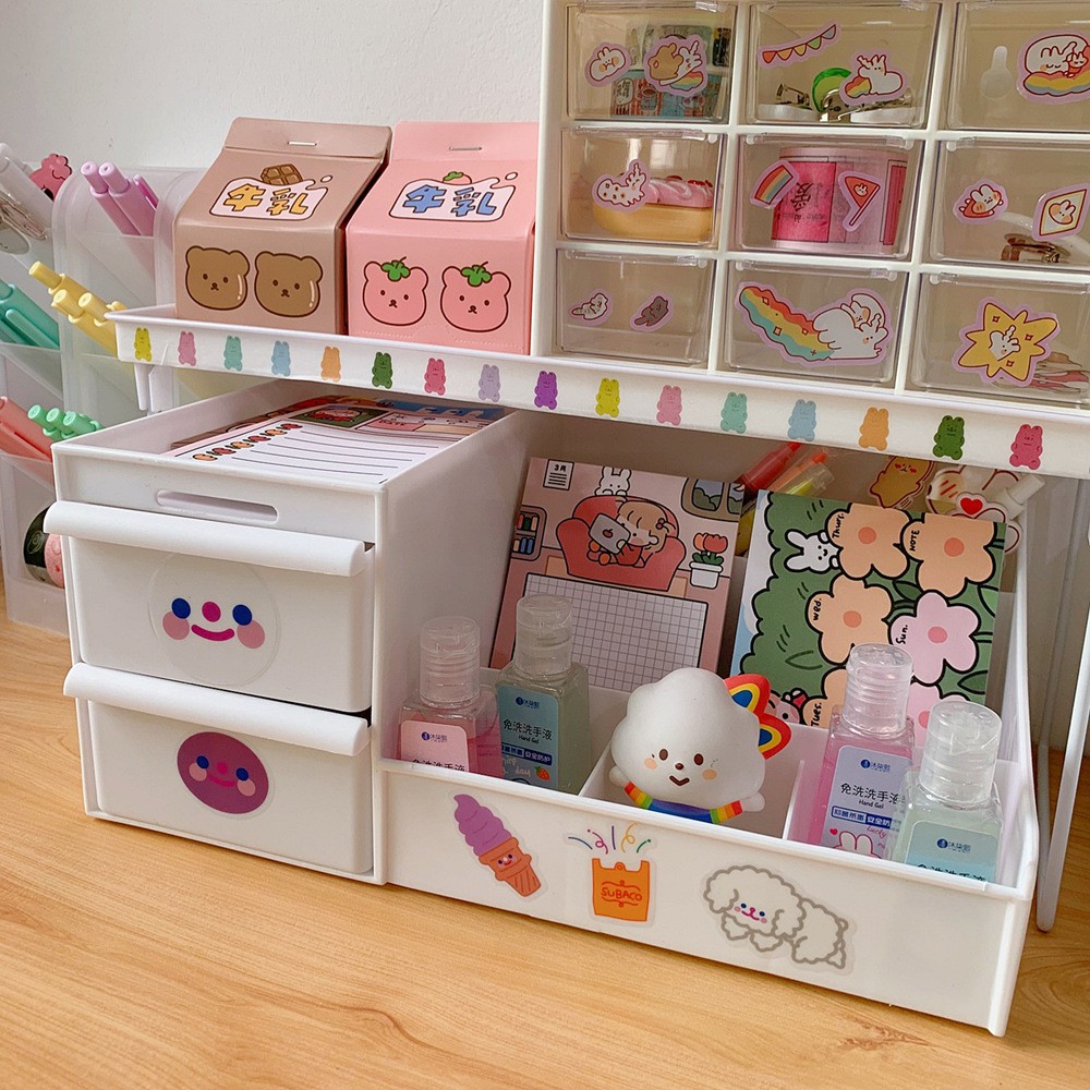 [HCM][SIÊU HOT] KỆ ĐỰNG MỸ PHẨM SIZE TO 3 HỌC 3 NGĂN KÉO MẪU MỚI - TỦ NHỰA ĐỰNG MỸ PHẨM CAO CẤP