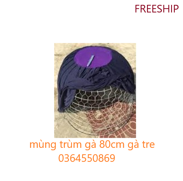 Mùng cho bội gà nhỏ, bội lồng úp gà tre (combo 5 CÁI)