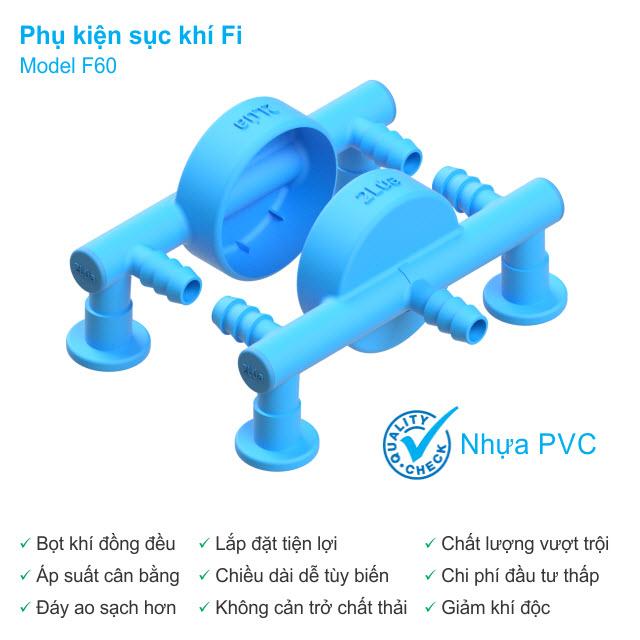 Combo 25 cặp f60 nhựa pvc