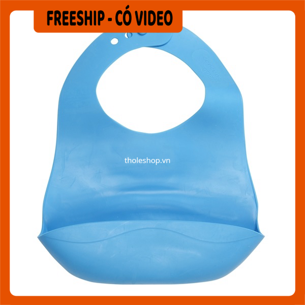 [FREESHIP] Đồ dùng ăn dặm cho bé - Yếm nhựa cho bé tập ăn - Nhiều màu sắc đẹp mắt thu hút bé - Miếng lót ăn dặm