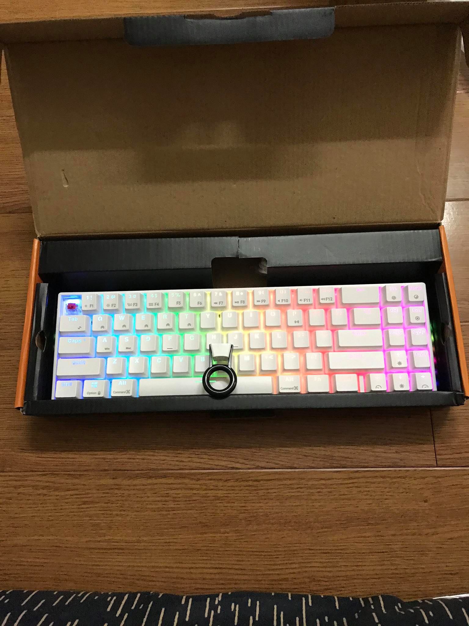 RK71 - Bàn phím cơ Royal Kludge rk71 RGB wireless bluetooth Hotswap