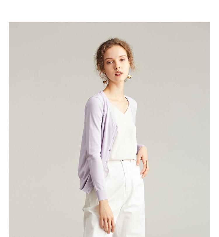 Áo khoác nữ áo khoác len nữ áo khoác Cardigan nữ form ngắn Thời trang