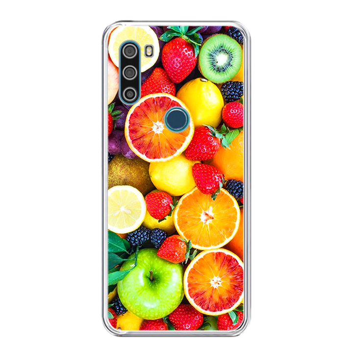 Ốp lưng điện thoại vsmart active 3 - 01304 0070 fruit - silicon dẻo