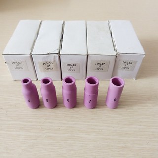 Sứ hàn tig số 4,5,6 - chụp sứ súng hàn tig wp17,wp18,wp26 số 4,5,6