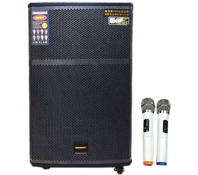 Loa kéo temeisheng gd 15-24 bass 4 tấc thùng gỗ