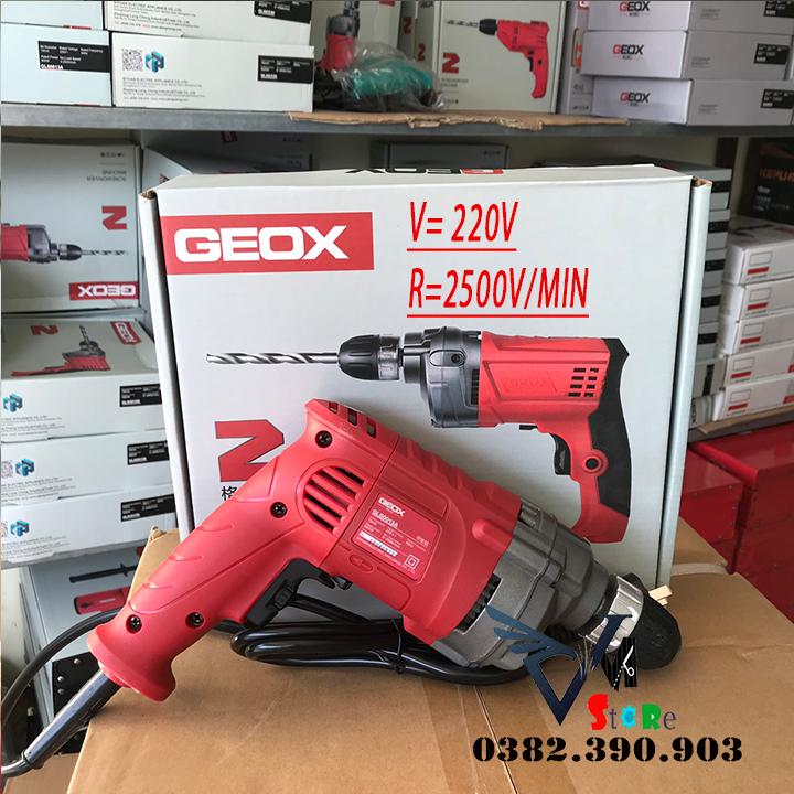 Máy khoan cầm tay geox đầu kẹp nhựa 10mm - geox gl 60013a