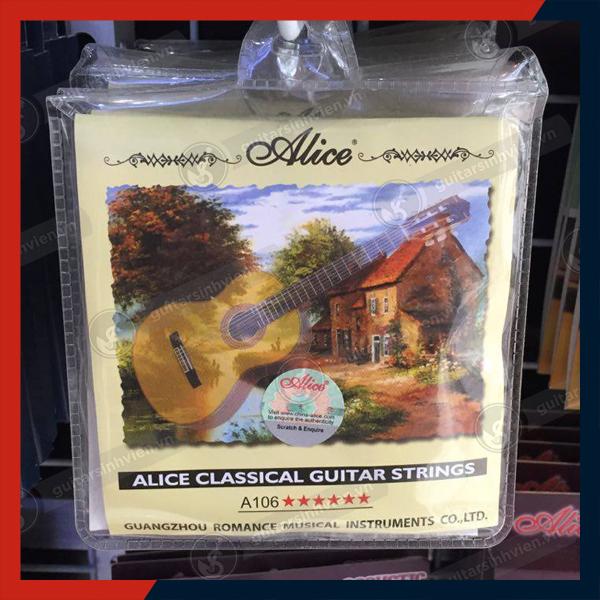 Dây đàn guitar Classic - Dây Nylon (dây cước) cho guitar - Hàng chính hãng Alice [AC106]