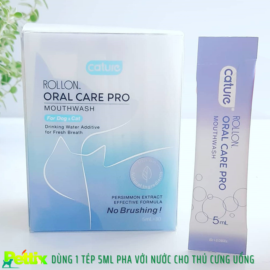 Dung Dịch Vệ Sinh Răng Miệng Cho Thú Cưng Dạng Lỏng