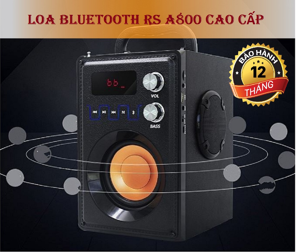 Loa Bluetooth RS A800. loa bluetooth tốt giá rẻ, loa bluetooth,Công Nghệ Bluetooth 4.1 Cao Cấp, Loa trợ giảng- Loa hát Karaoke âm thanh 3 trong 1, Loa Nén Công Suất Lớn Thương Hiệu Uy Tín Trên Thị Trường, Loa Bluetooth Công Suất Lớn