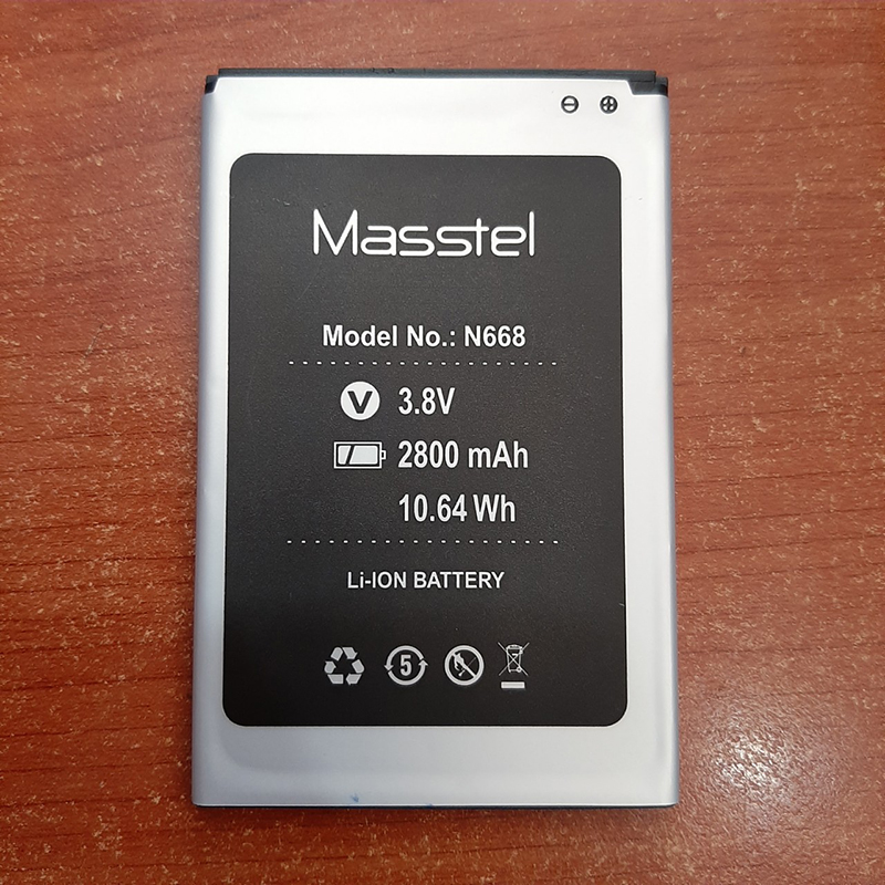 Pin điện thoại Masstel N668 Zin