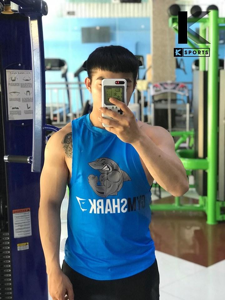 Áo ba lỗ tập gym nam nhiều màu nhiều mẫu