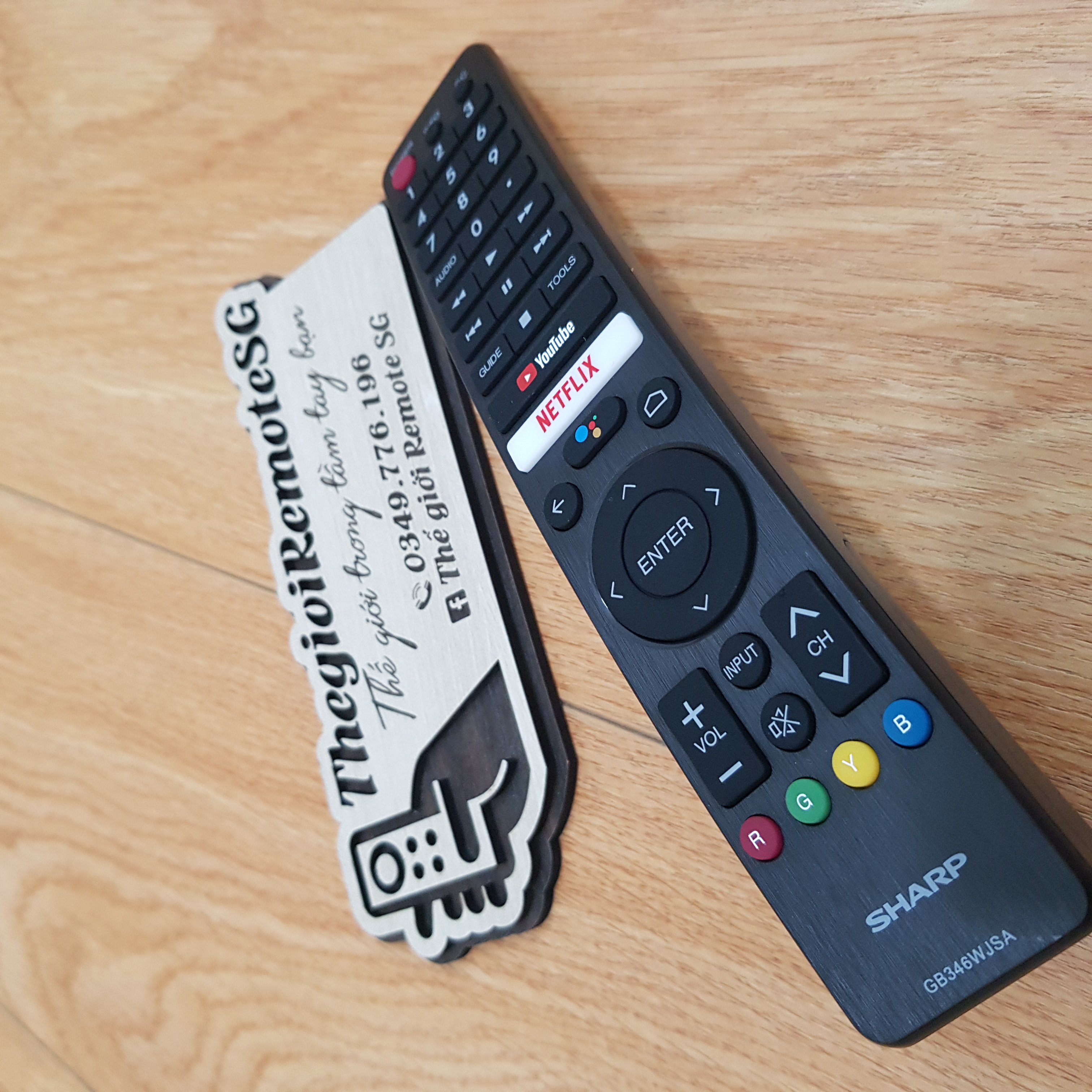 Remote điều khiển tivi sharp giọng nói