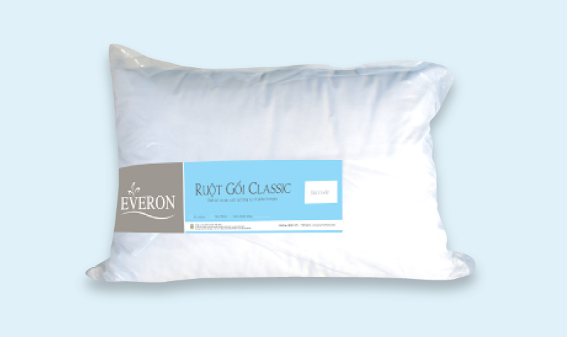 Ruột gối nằm Everon loại tiêu chuẩn kích thước 45x65cm