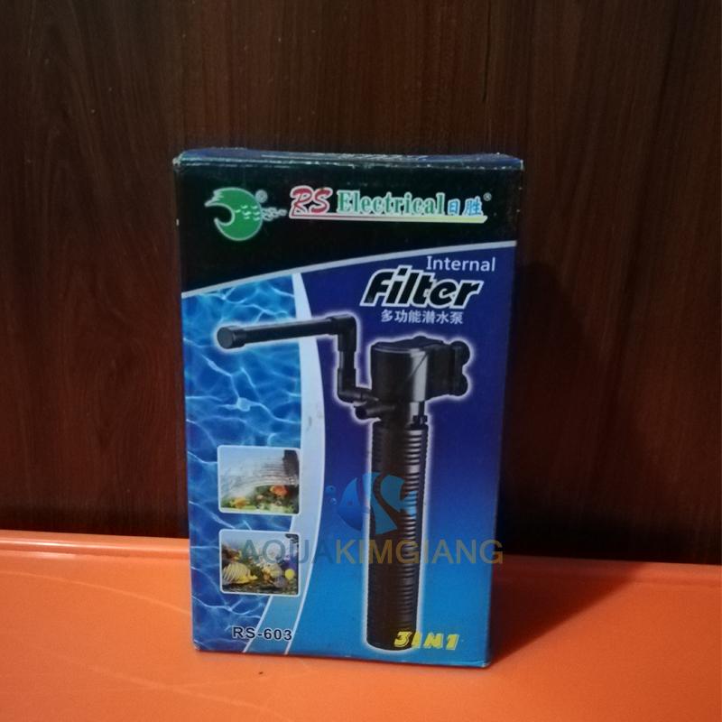 Máy lọc nước bể cá rs-603 công suất 3w
