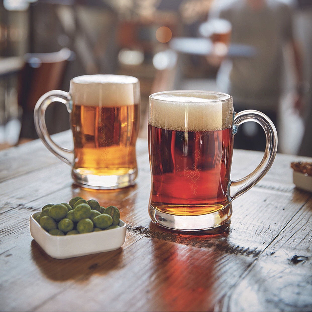 [HCM]Bộ 12 ly bia thủy tinh luminarc benidorm 450ml