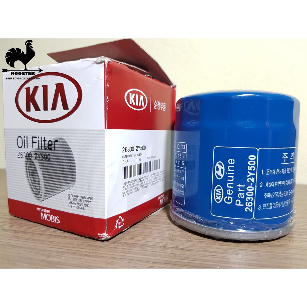 [Sỉ-Lẻ] Lọc nhớt, lọc dầu động cơ Kia Morning, Kia Picanto, Hyundai Accent(Động cơ KAPPA) (Mã: 263002Y500/2630035502)