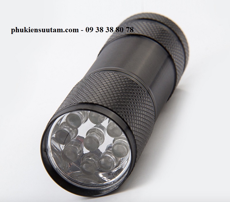 [HCM]Đèn pin LED 9 bóng soi tiền giả đèn pin soi tiền  - SP000111