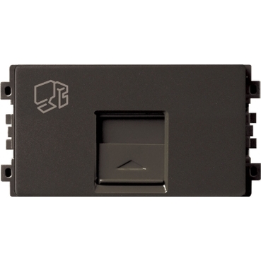 [HCM]8431SRJ6V BZ G19 - Ổ data Cat6 size S dòng Zencelo A màu đồng ánh kim - Schneider Electric