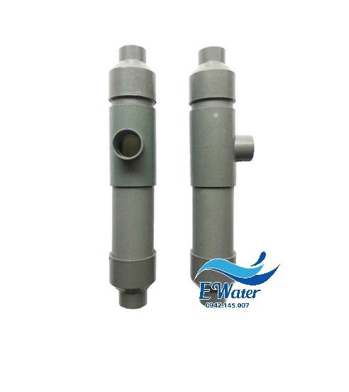 Thiết bị trộn oxy xử lý sắt trong nước vào D34 thân D60 - Ewater
