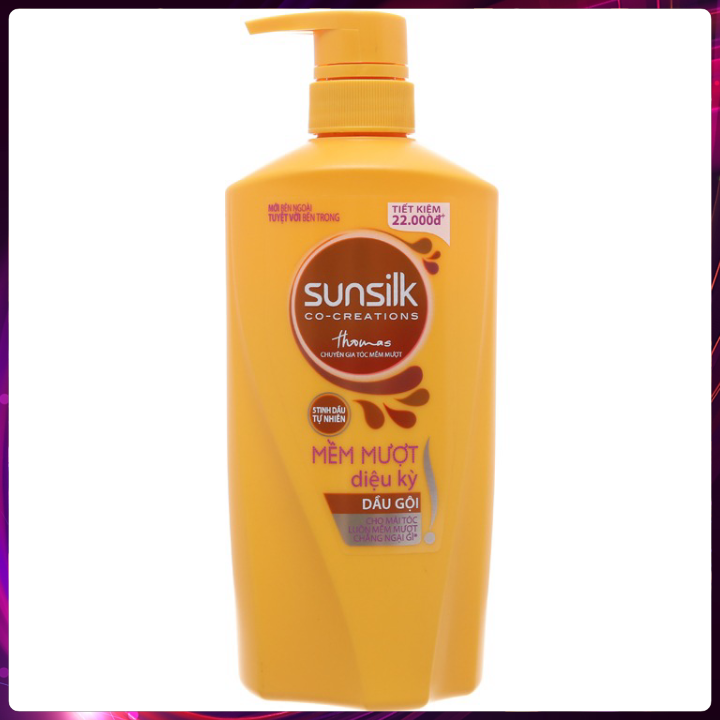 Dầu gội đầu, dầu xả Sunsilk Thái Lan mềm mượt diệu kỳ - Hàng chính hãng 450ml đáp ứng mọi nhu cầu sử dụng, Dùng là phê