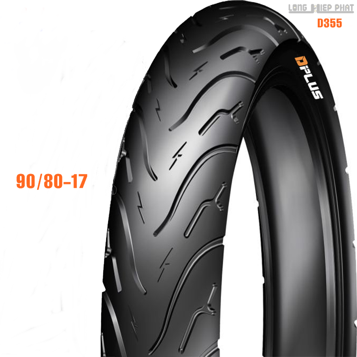 VỎ (LỐP) XE MÁY, DPLUS 90/80-17, HÀNG VN CHẤT LƯỢNG CAO, TIÊU CHUẨN NHẬT BẢN, MỚI 100%