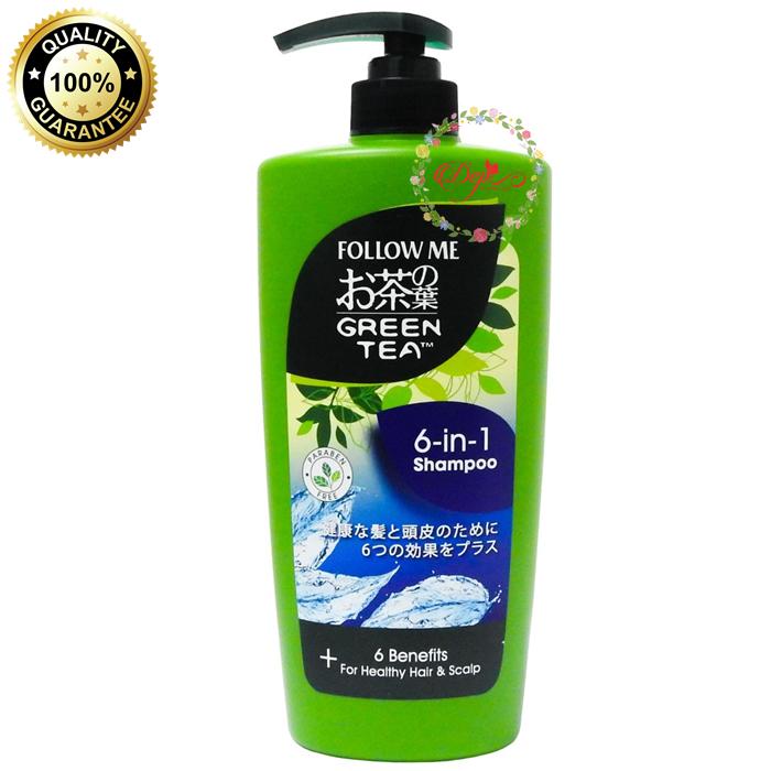 Dầu gội đầu follow me trà xanh ngăn rụng tóc giảm gàu 6 in 1 – 650ml