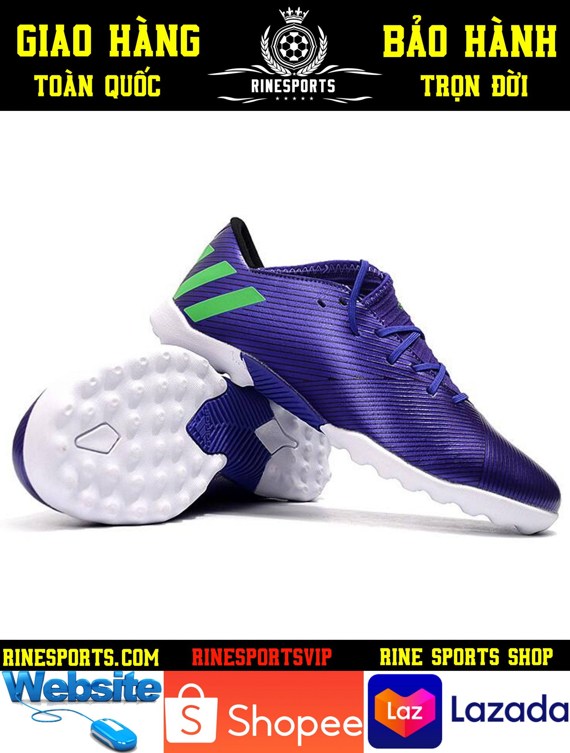 GIÀY SÂN CỎ NHÂN TẠO  Adidas Messi 19.3 Tím