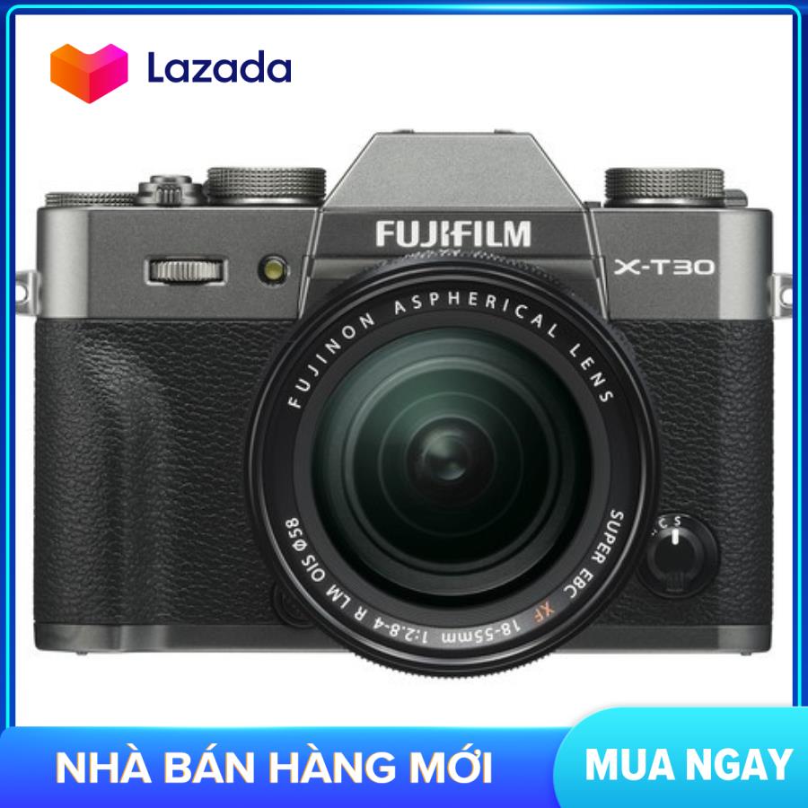 Máy ảnh fujifilm x-t30 màu charcoal kèm lens kit xf18-55