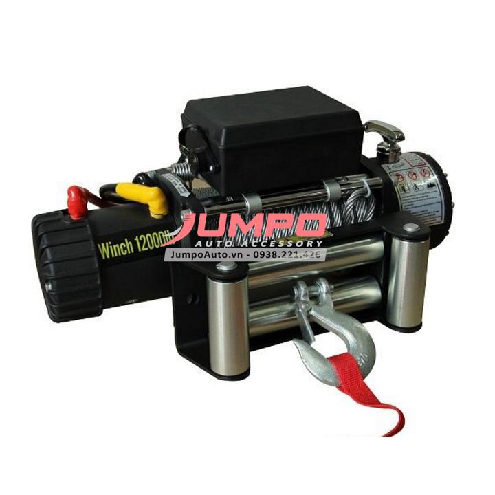 [HCM]Tời điện kéo xe 24V 12000LB tải trọng 5400 kg