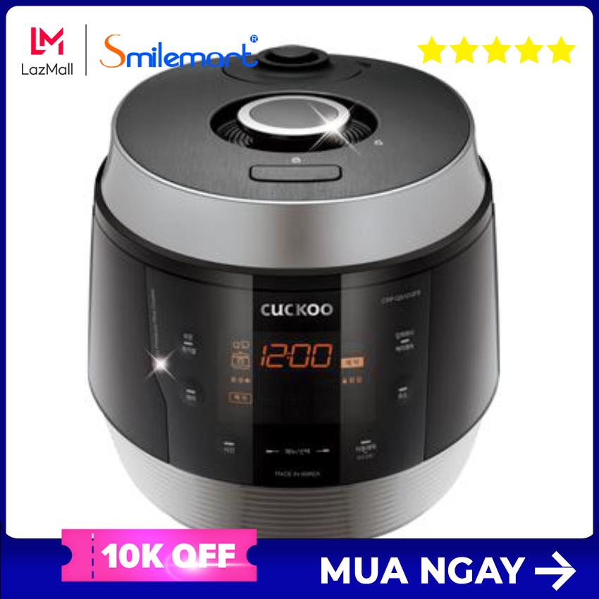 Nồi cơm điện áp suất điện tử cuckoo crp-qs1010fs nội địa hàn quốc