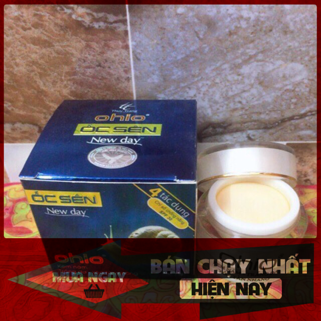 [HCM]KEM OHIO ỐC SÊN NÁM TRẮNG DA XOÁ TÀN NHANG 15G