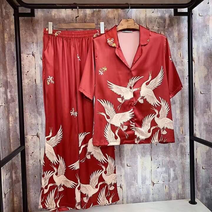 ĐỒ BỘ PIJAMA LỤA SATIN LOẠI 1