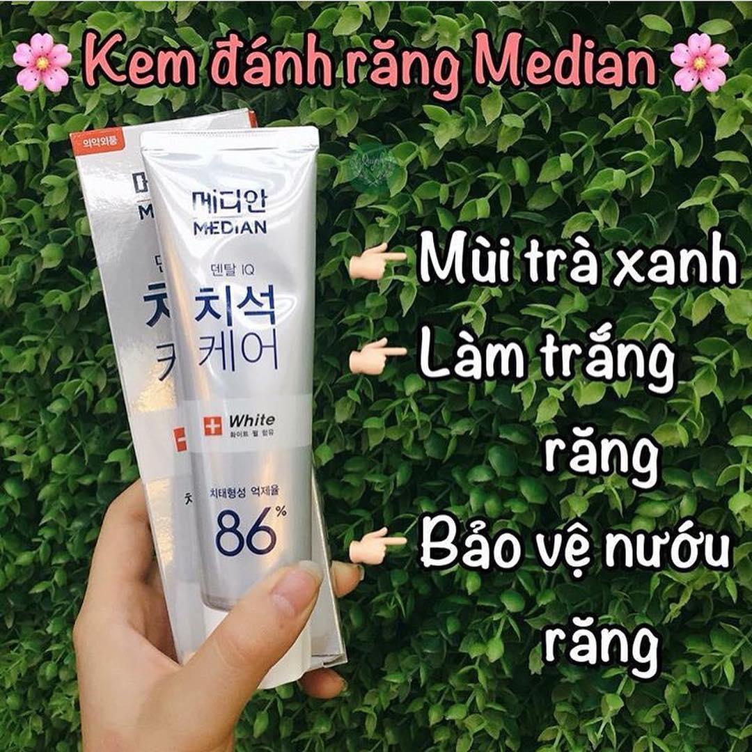 Kem đánh răng 93% màu trắng Hàn Quốc trắng răng thơm miệng diệt khuẩn chính hãng