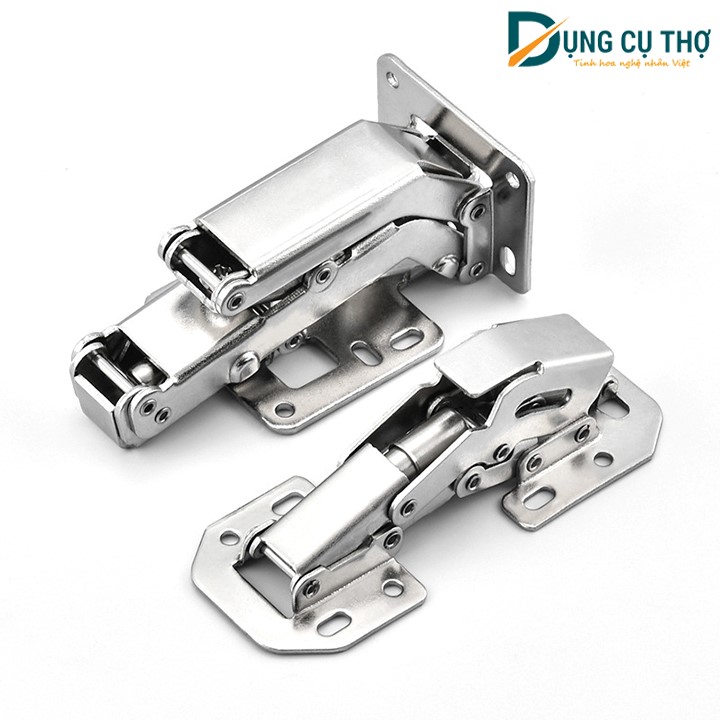 BẢN LỀ BẬT 90 ĐỘ TỦ BẾP có giảm chấn và không giảm chấn