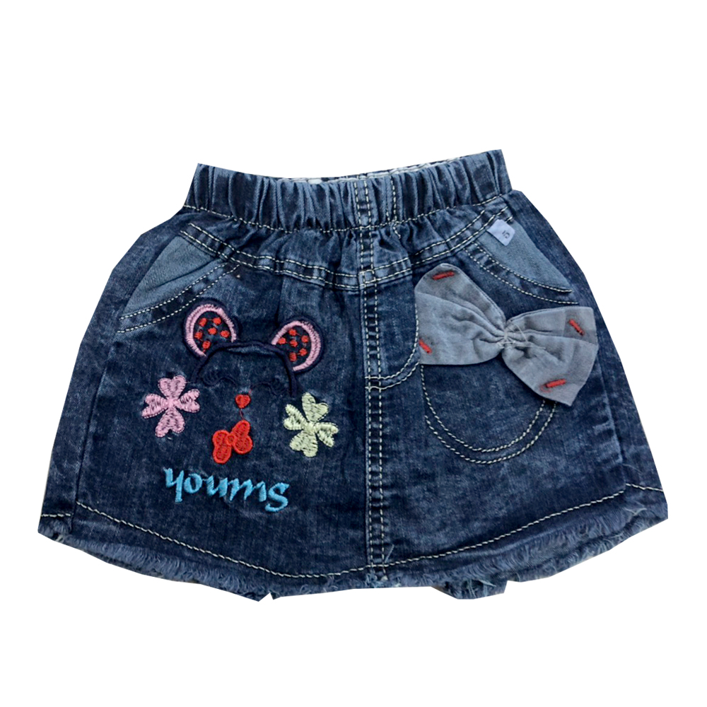 Quần váy jean bé gái size từ 7-24kg mẫu ngẫu nhiên cá tính thời trang dễ thương chất vải mềm