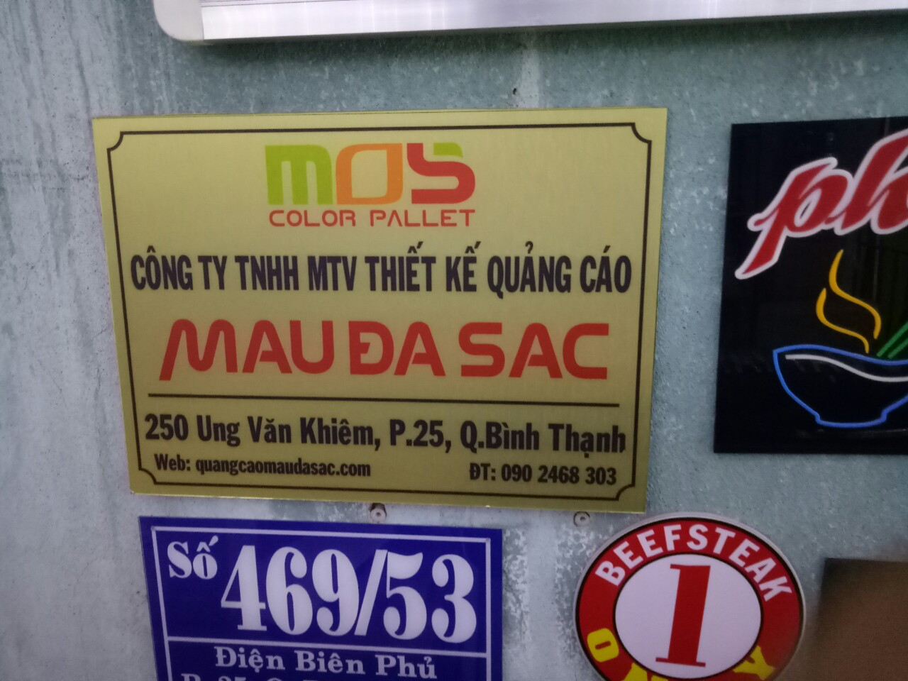 [HCM]BẢNG MICA CÔNG TY