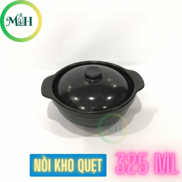 [HCM]Nồi đất tráng men làm kho quẹt cho nhà hàng size vừa MH-N019