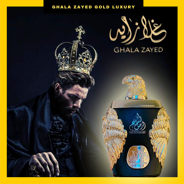 Mùi Hương Quý Tộc Từ Tiểu Vương Quốc Dubai - Ghala Zayed Gold Luxury Nước Hoa Nam Cao Cấp Thơm Lâu Trên 8 Giờ [Lọ Chiết 10ml 160 Lần Xịt]