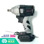 Thân Máy siết bulong HITACHI Không Chổi Than đầu 2 trong 1 - Màu xám đen LOẠI 1