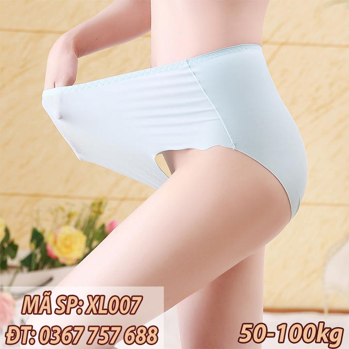 Quần lót su size lớn giá sỉ vừa 80kg 100kg quan lot cap cao xl007