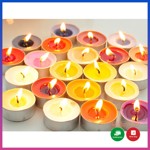 Nến tealight 4h , Nến thơm phòng tealight cháy 4h, - Hàng Việt nam chất lượng cao