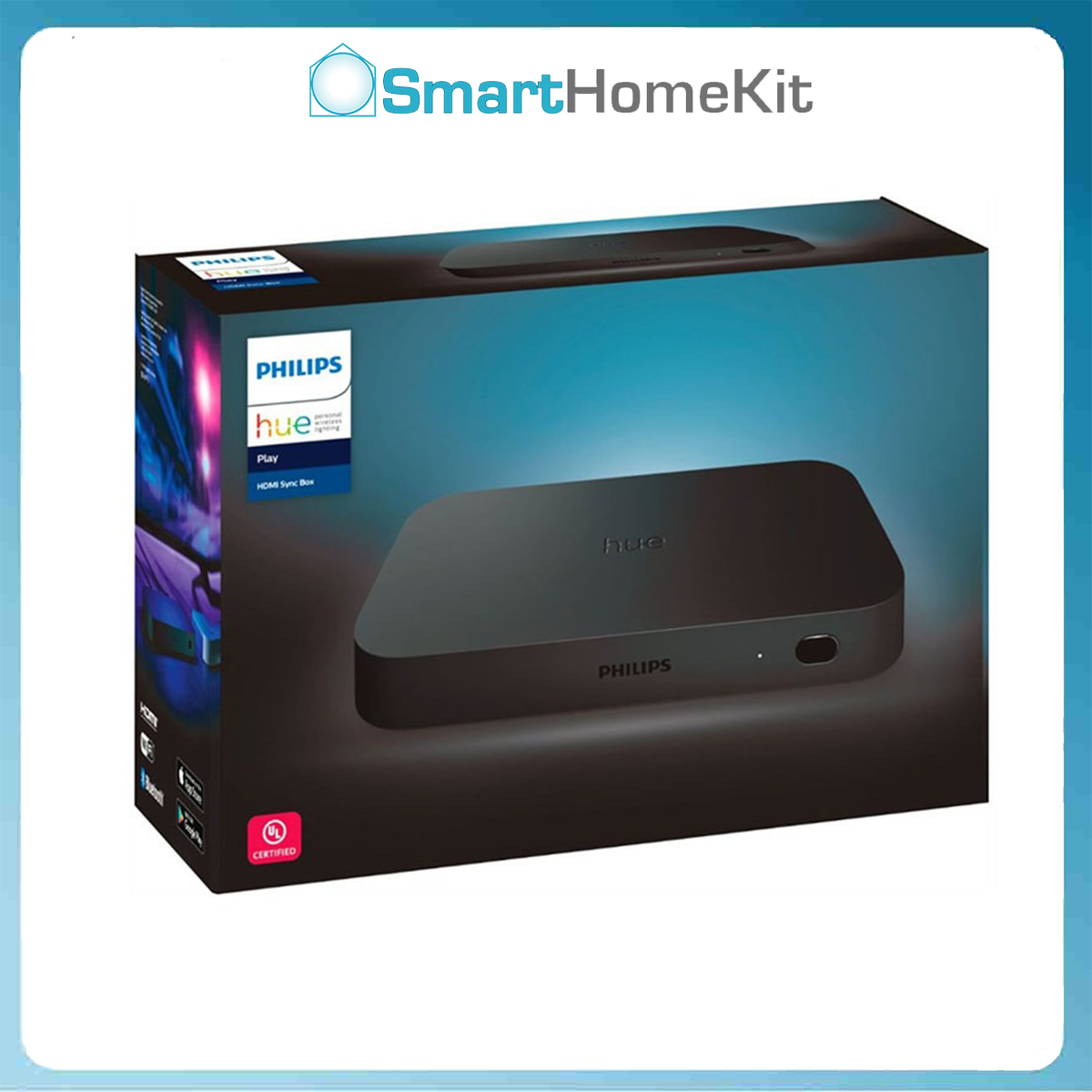 [HCM][Trả góp 0%]Philips Hue Play HDMI Sync Box – Thiết bị đồng bộ ánh sáng từ phim game nhạc với đèn Philips Hue