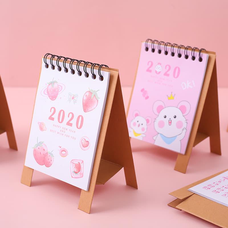 Lịch để bàn mini năm 2020