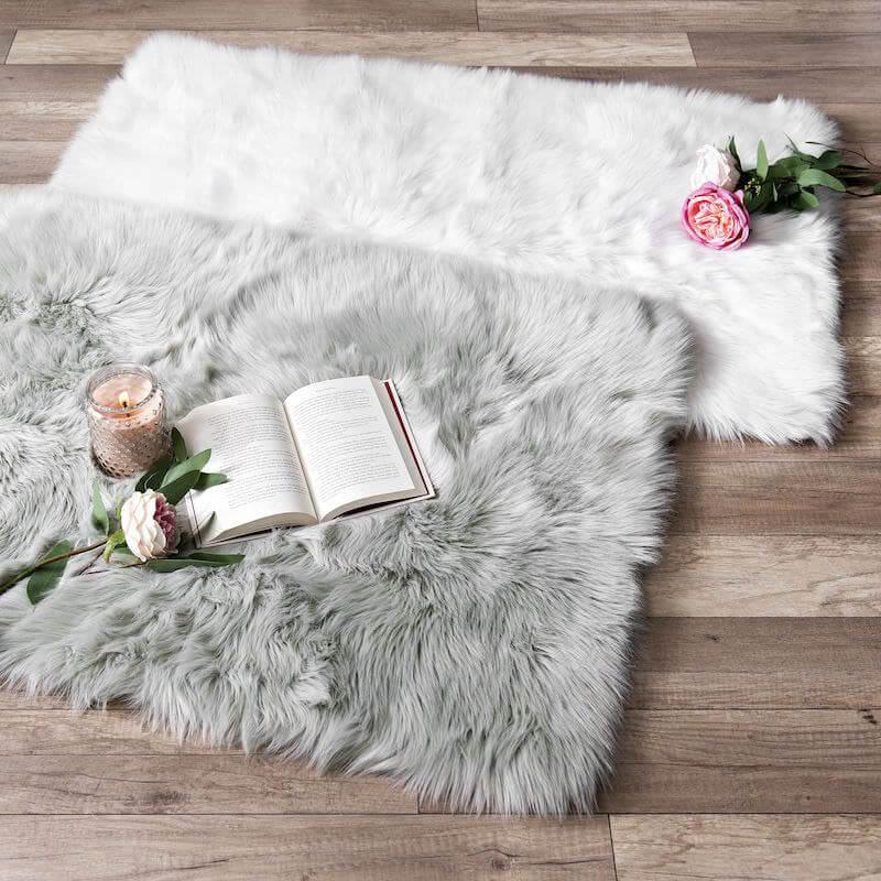 [HCM]Thảm lông chụp hình size 40x50 nhiều màu (lông dài)