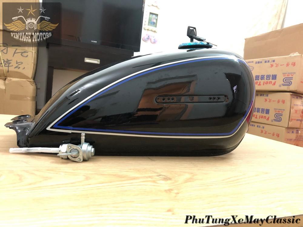 BÌNH XĂNG XE MÁY ĐỘ CLASSIC - Bình Xăng SU GN sơn sẵn